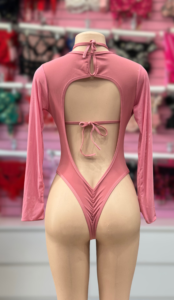 Dusty Rose Veronica Bodysuit