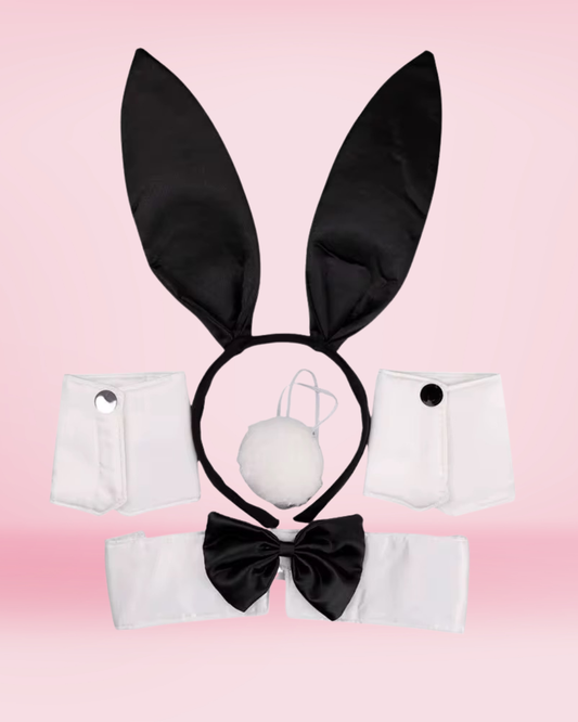 Black -  Bunny Accessory Set