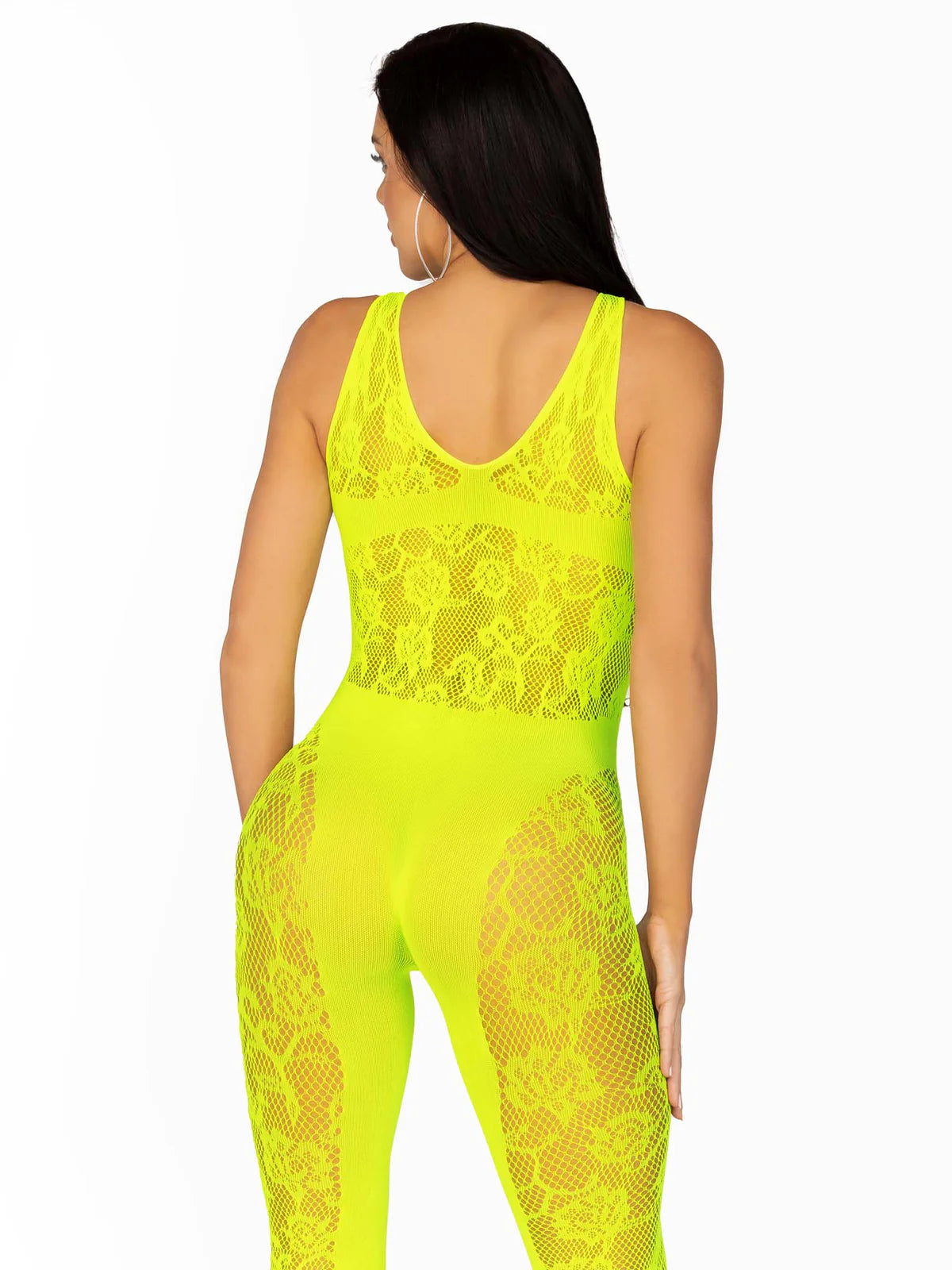 Neon Yellow Untamed Convertible Bodystocking
