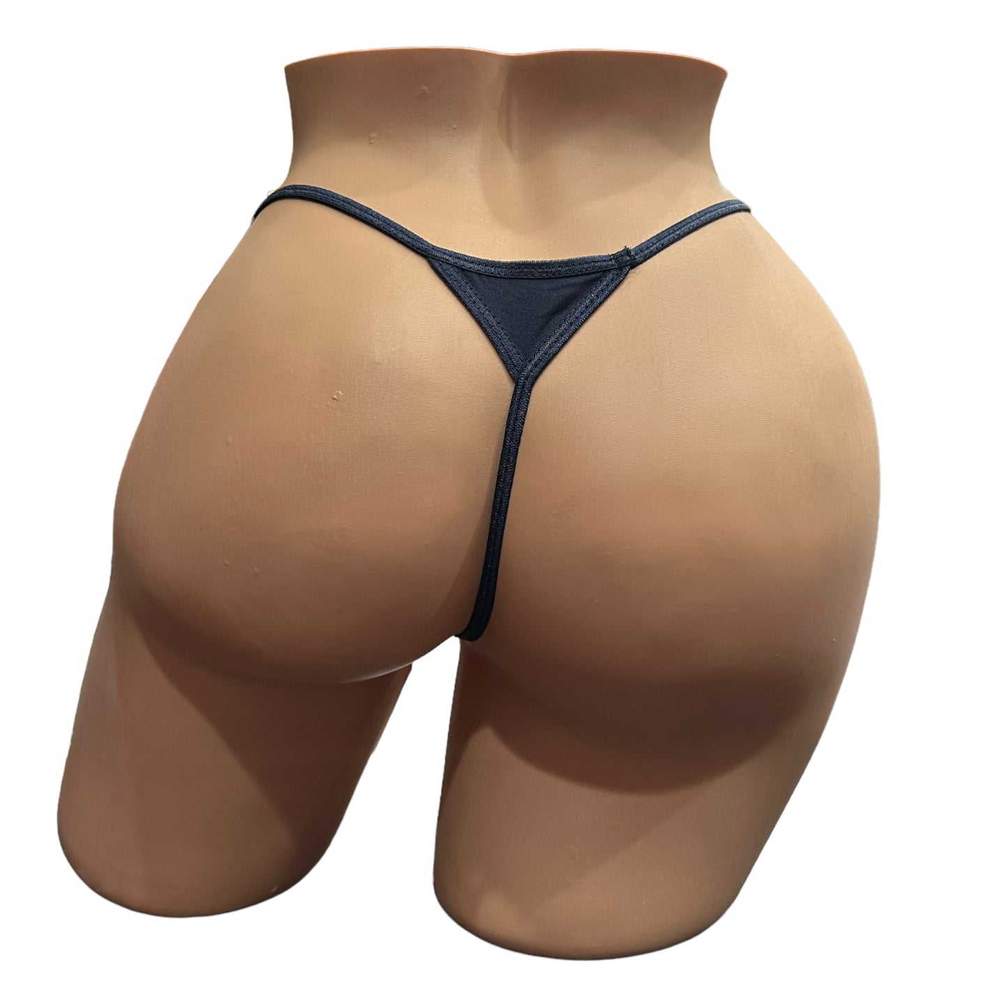 Basic Cotton G-String - Navy