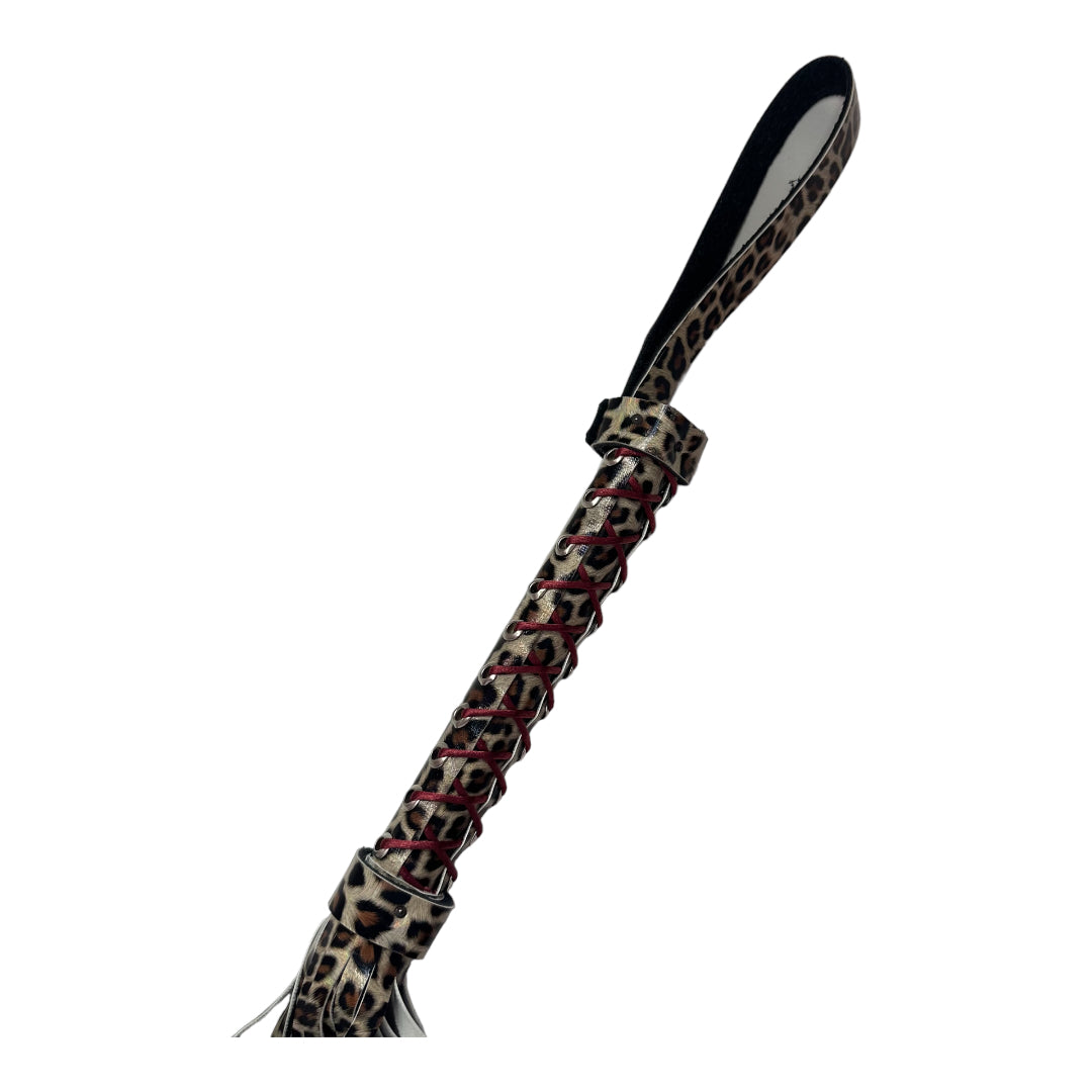 Cheetah Print Flogger