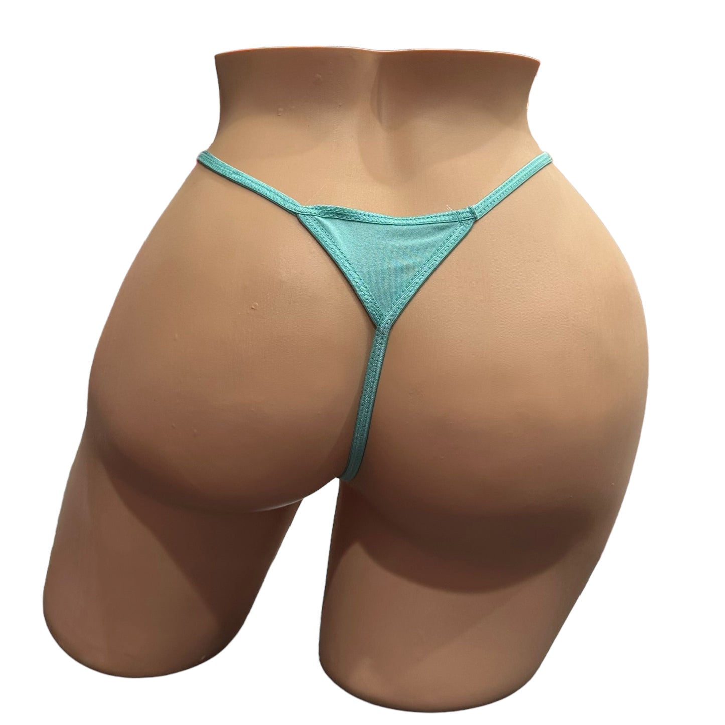 Basic Cotton G-String - Teal