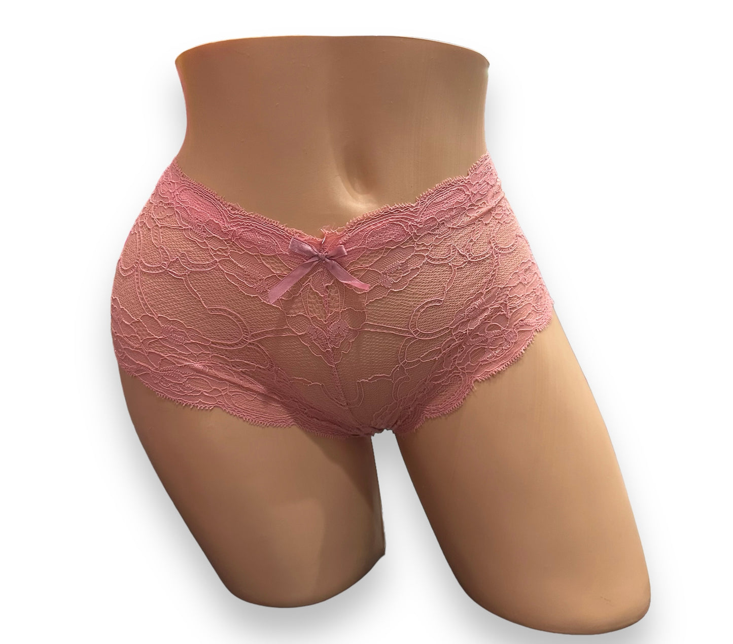 All The Love Cheeky Boyshort - Pink