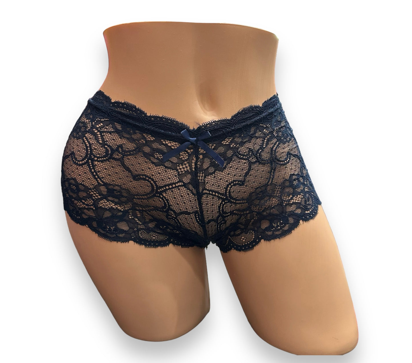 All The Love Cheeky Boyshort - Navy