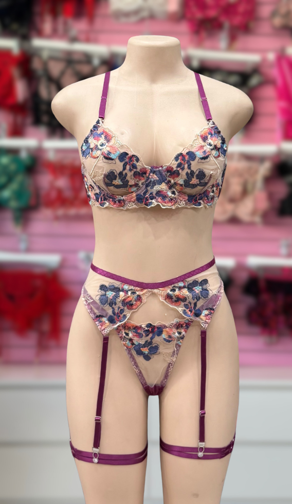 Purple Floral Fantasy