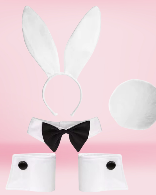 White - Bunny Accessory Set