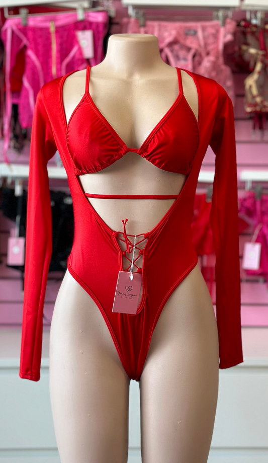 Veronica 2PC - Red
