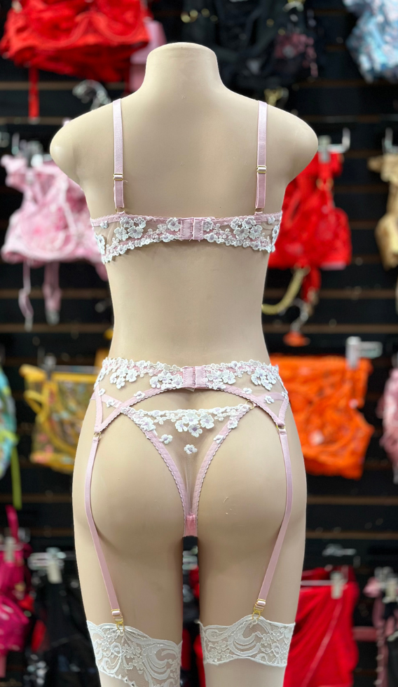 Baby Pink Daisy Set
