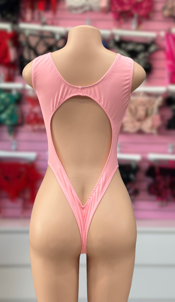 Tease Bodysuit - Baby Pink
