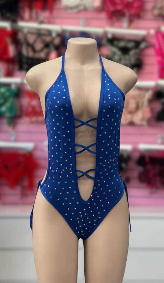 Kari Bodysuit Royal Blue
