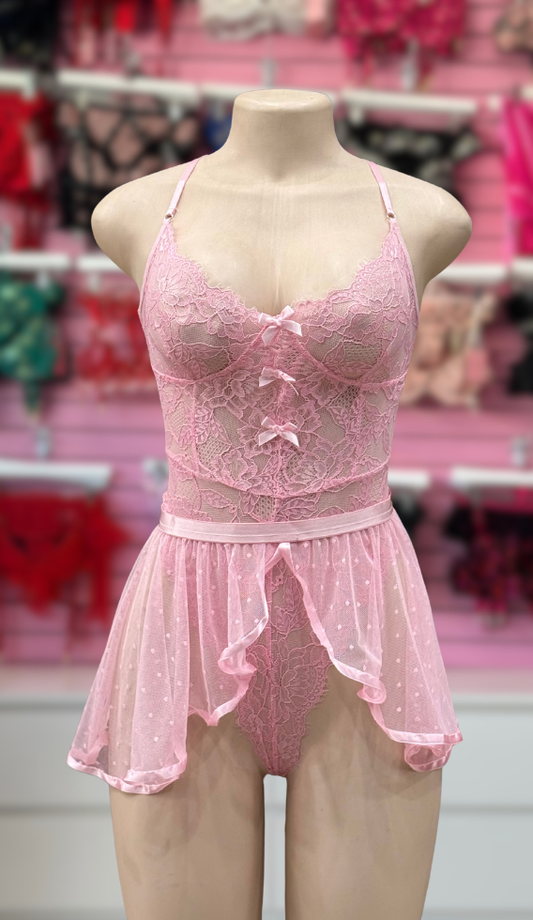 Baby Teddy + Skirt Babydoll