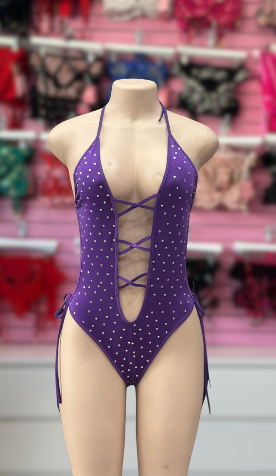 Kari Bodysuit Purple