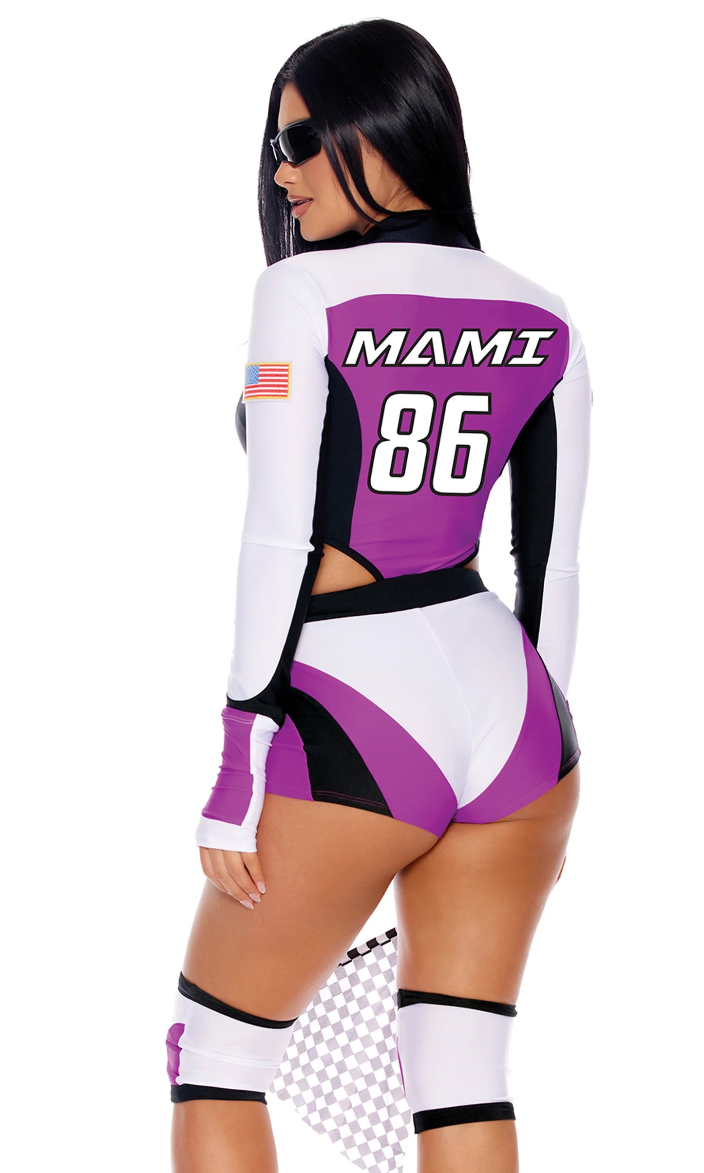 Purple Motocross Racer
