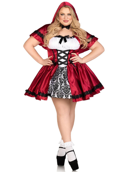 Gothic Red Riding Hood Plus