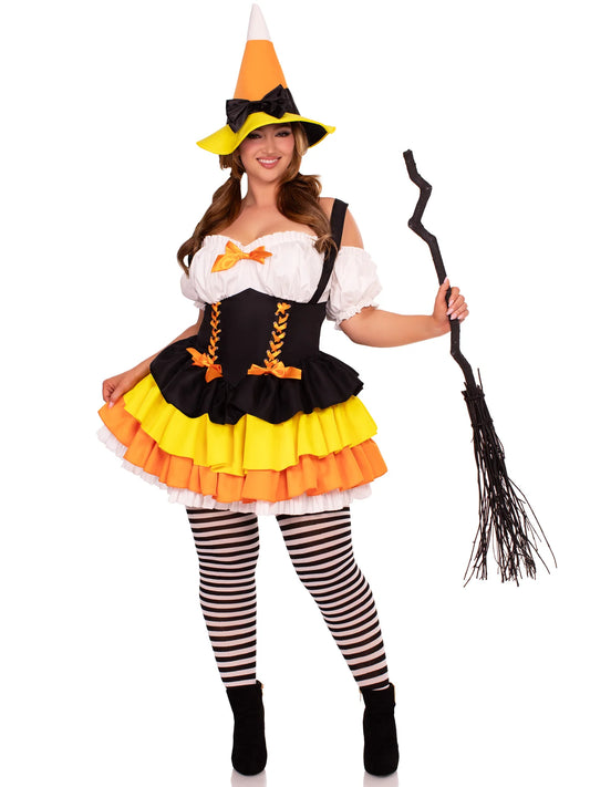 Candy Corn Witch Plus