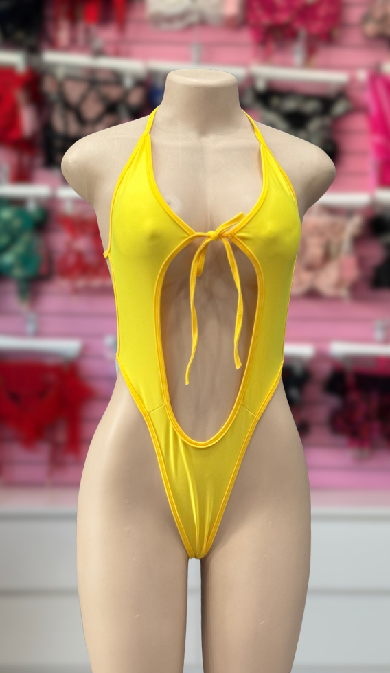 Yellow Rosi Bodysuit