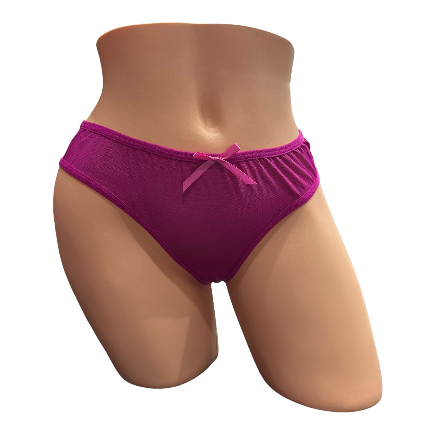 Backless Panty - Fuchsia