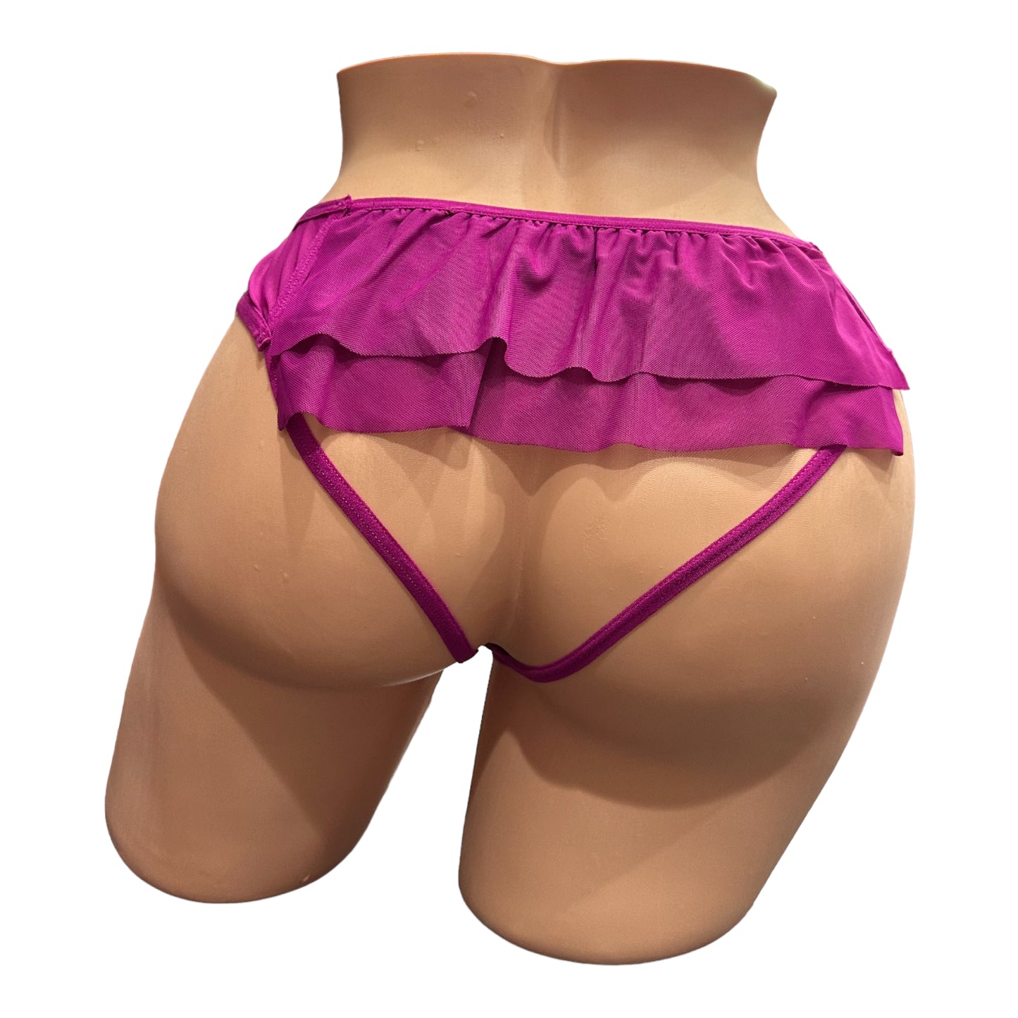 Backless Panty - Fuchsia