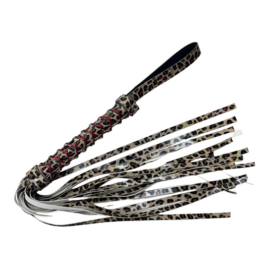 Cheetah Print Flogger