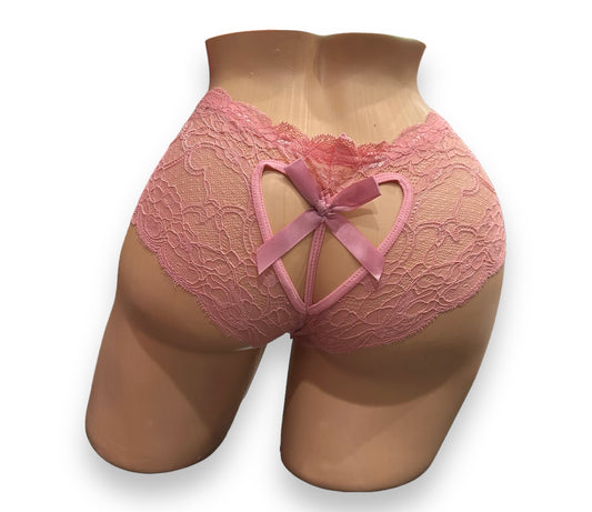 All The Love Cheeky Boyshort -  Pink